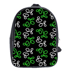 Elegance - Green School Bags(large) 