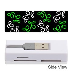 Elegance - Green Memory Card Reader (stick)  by Valentinaart