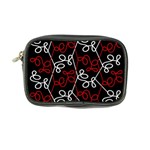 Elegant red and white pattern Coin Purse Front