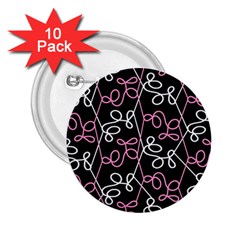 Elegance - Pink 2 25  Buttons (10 Pack)  by Valentinaart