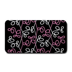 Elegance - Pink Medium Bar Mats by Valentinaart