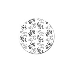 Gray Elegance  Golf Ball Marker (4 Pack) by Valentinaart