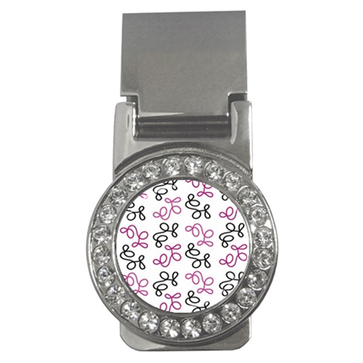 Magenta elegance  Money Clips (CZ) 