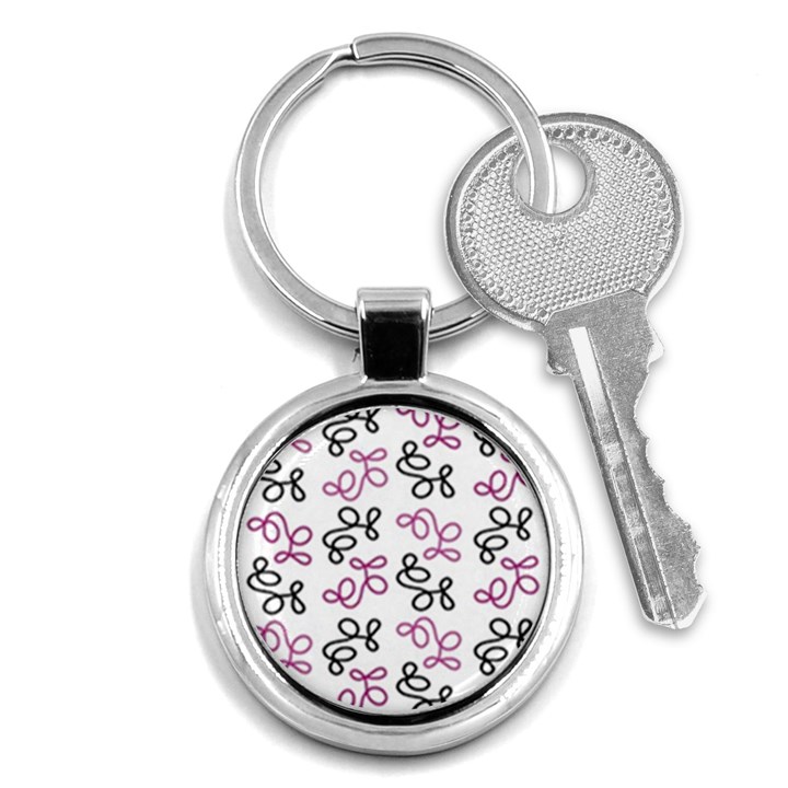 Magenta elegance  Key Chains (Round) 