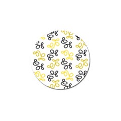 Yellow Elegance Golf Ball Marker (4 Pack) by Valentinaart