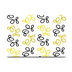 Yellow Elegance Plate Mats by Valentinaart