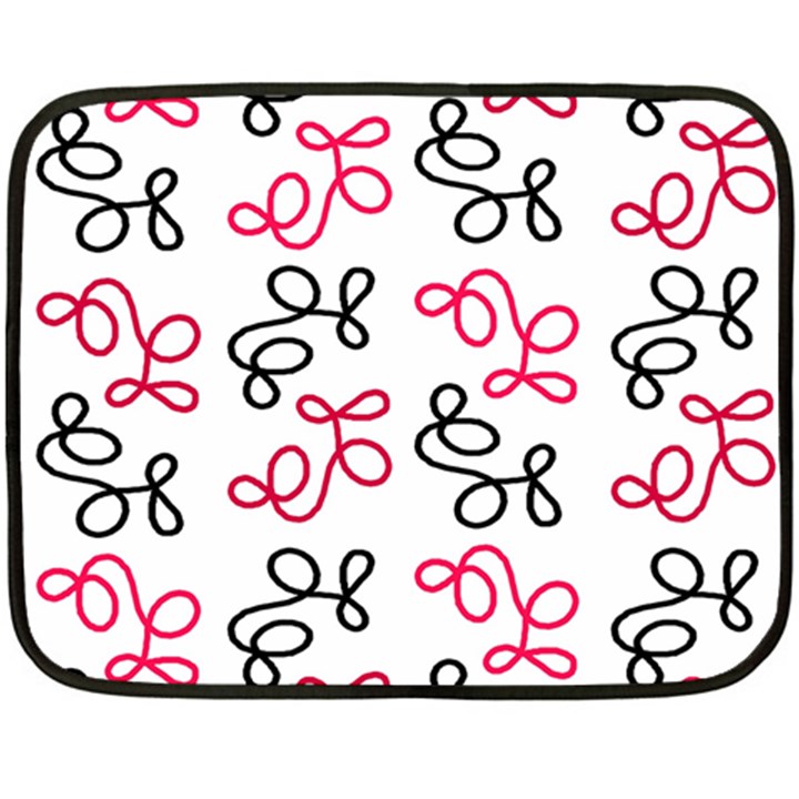 Red elegance  Fleece Blanket (Mini)