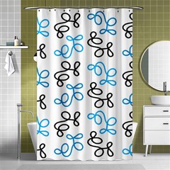 Blue Elegance  Shower Curtain 48  X 72  (small)  by Valentinaart