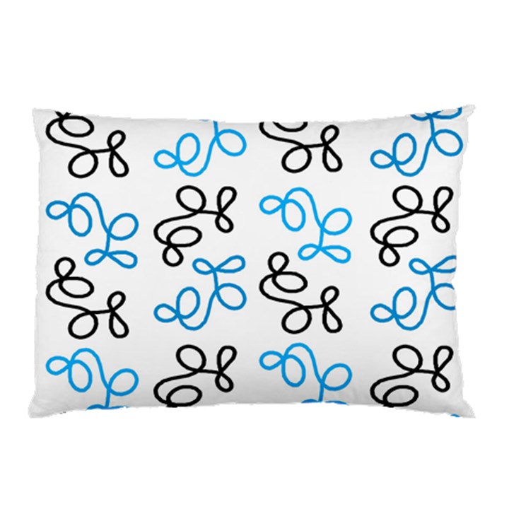 Blue elegance  Pillow Case (Two Sides)