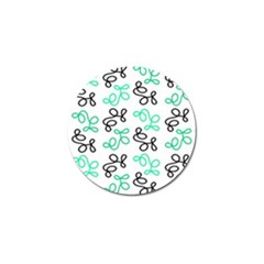 Green Elegance Golf Ball Marker (4 Pack) by Valentinaart