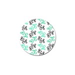 Green elegance Golf Ball Marker (4 pack) Front