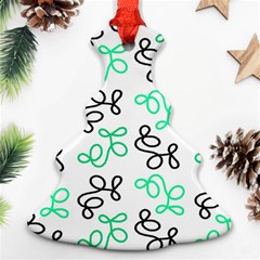 Green Elegance Ornament (christmas Tree) by Valentinaart