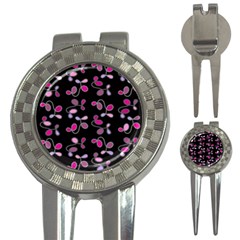 Magenta Garden 3-in-1 Golf Divots by Valentinaart