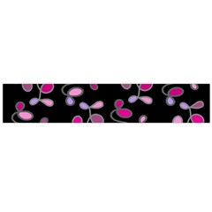 Magenta Garden Flano Scarf (large)