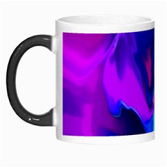 The Perfect Wave Pink Blue Red Cyan Morph Mugs by EDDArt