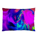 The Perfect Wave Pink Blue Red Cyan Pillow Case 26.62 x18.9  Pillow Case