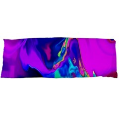 The Perfect Wave Pink Blue Red Cyan Body Pillow Case Dakimakura (two Sides) by EDDArt