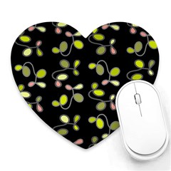 My Beautiful Garden Heart Mousepads by Valentinaart