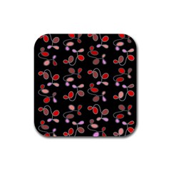 My Creative Garden  Rubber Square Coaster (4 Pack)  by Valentinaart