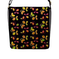 My Garden Flap Messenger Bag (l)  by Valentinaart