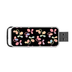 Elegant Garden Portable Usb Flash (two Sides) by Valentinaart