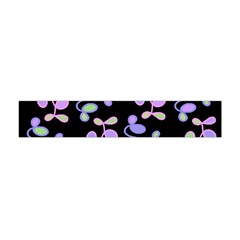 Purple Garden Flano Scarf (mini)