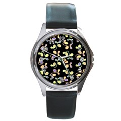 Magical Garden Round Metal Watch by Valentinaart