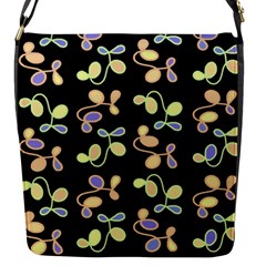 Magical Garden Flap Messenger Bag (s) by Valentinaart