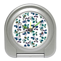 Green Garden Travel Alarm Clocks by Valentinaart