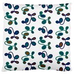 Green garden Large Flano Cushion Case (One Side) Front