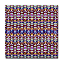 Ethnic Colorful Pattern Tile Coasters by dflcprints