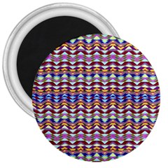 Ethnic Colorful Pattern 3  Magnets by dflcprints