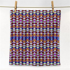 Ethnic Colorful Pattern Face Towel by dflcprints