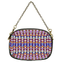 Ethnic Colorful Pattern Chain Purses (one Side)  by dflcprints