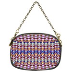 Ethnic Colorful Pattern Chain Purses (One Side)  Front