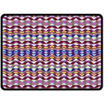 Ethnic Colorful Pattern Double Sided Fleece Blanket (Large)  80 x60  Blanket Front