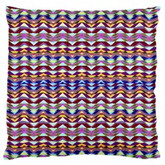 Ethnic Colorful Pattern Standard Flano Cushion Case (one Side)