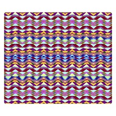 Ethnic Colorful Pattern Double Sided Flano Blanket (small)  by dflcprints