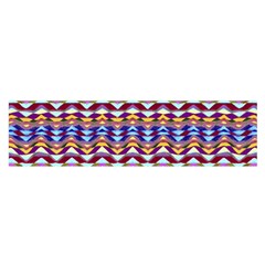 Ethnic Colorful Pattern Satin Scarf (oblong) by dflcprints