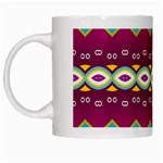 Rhombus and ovals chains                                                                                                               White Mug Left