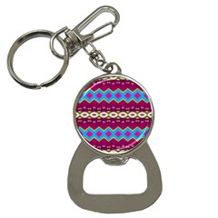 Rhombus And Ovals Chains                                                                                                               			bottle Opener Key Chain by LalyLauraFLM