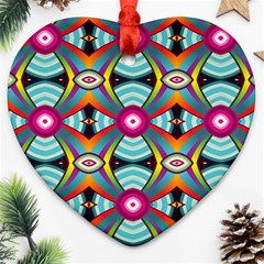 Targets Pattern                                                                                                                			ornament (heart) by LalyLauraFLM