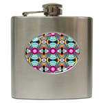 Targets pattern                                                                                                                			Hip Flask (6 oz) Front