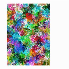 Colorful Strokes                                                                                                                Small Garden Flag by LalyLauraFLM