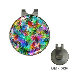 Colorful Strokes                                                                                                                			golf Ball Marker Hat Clip by LalyLauraFLM