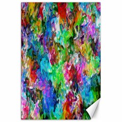 Colorful Strokes                                                                                                                			canvas 20  X 30  by LalyLauraFLM