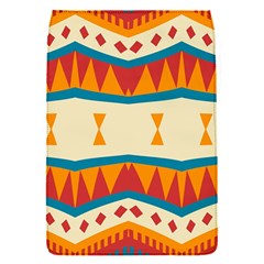 Mirrored Shapes In Retro Colors                                                                                                                			removable Flap Cover (s) by LalyLauraFLM