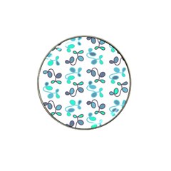 Blue Garden Hat Clip Ball Marker (4 Pack) by Valentinaart