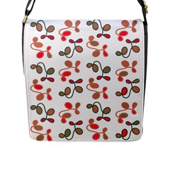 Simple Garden Flap Messenger Bag (l)  by Valentinaart