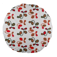 Simple Garden Large 18  Premium Flano Round Cushions by Valentinaart